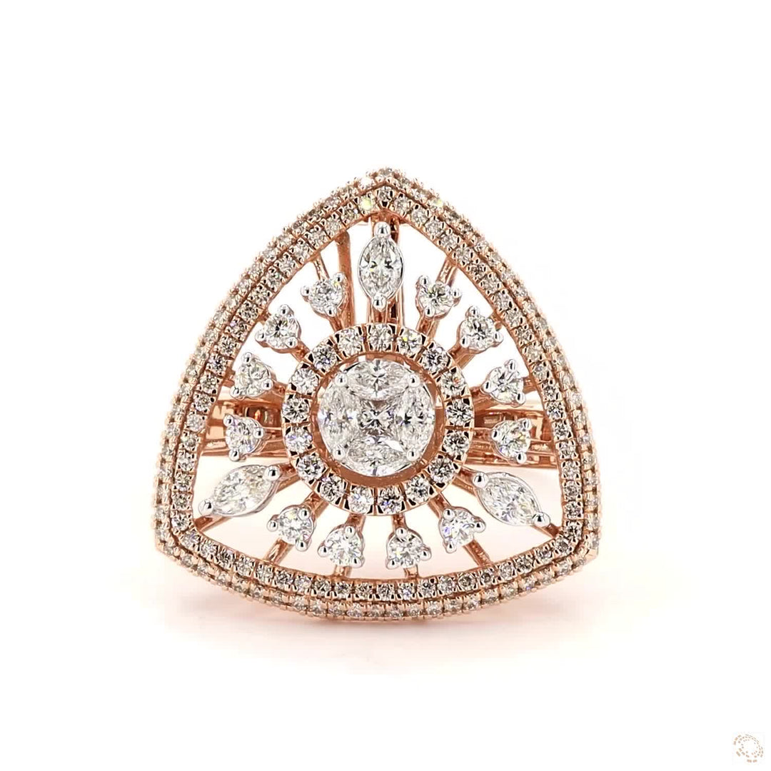 Triangle Bliss : Changeable Ring & Pendent