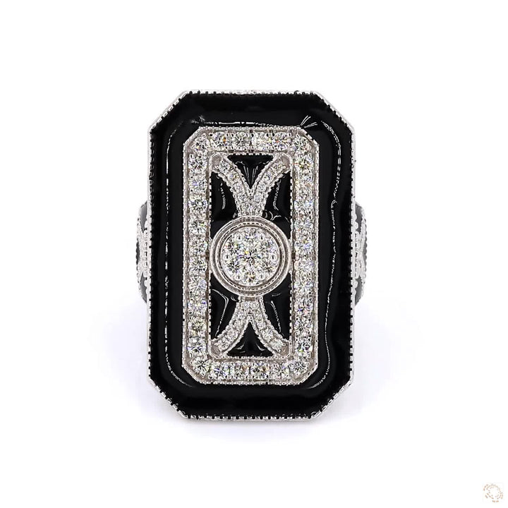 Art Deco Dream : Classic cocktail Ring