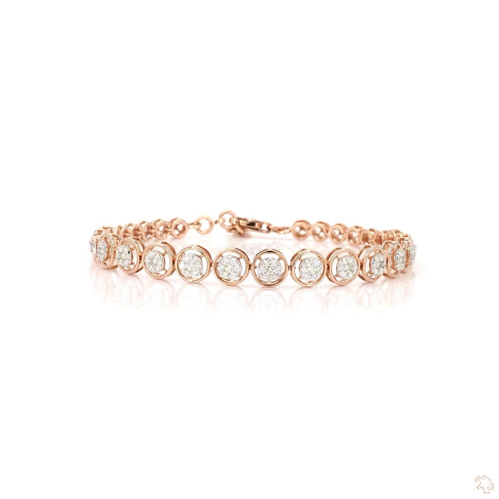 Gleaming Circle: Unbroken Radiance bracelet