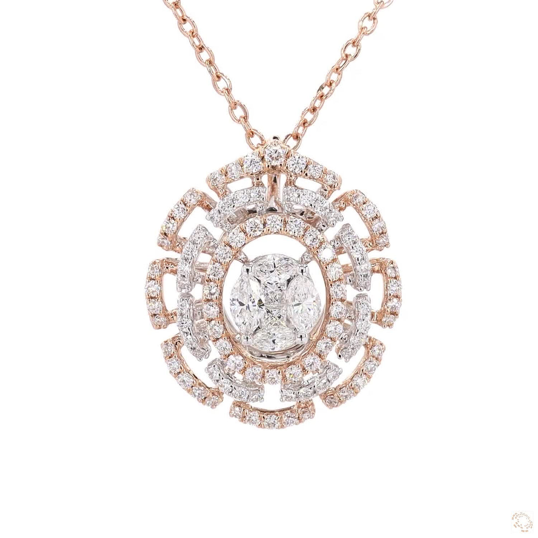 Florentine Dreams Pendant Set: Forever in Bloom