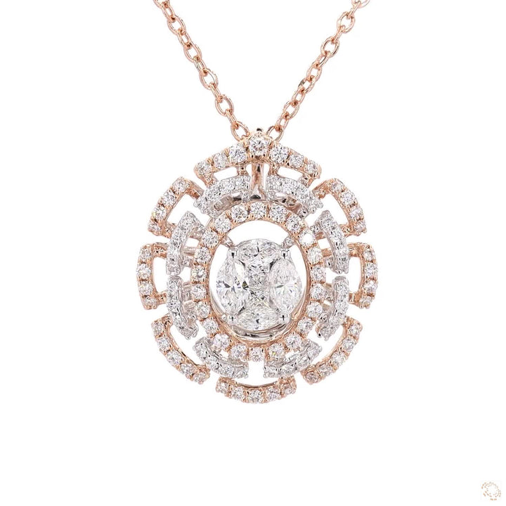 Florentine Dreams Pendant Set: Forever in Bloom