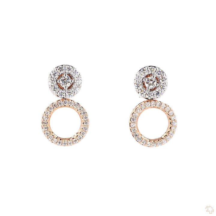 Aurora Changeable Earings: Circular Studs