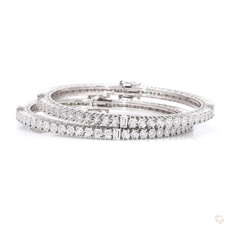 Eternal Elegance - Solitaire Round Bangle