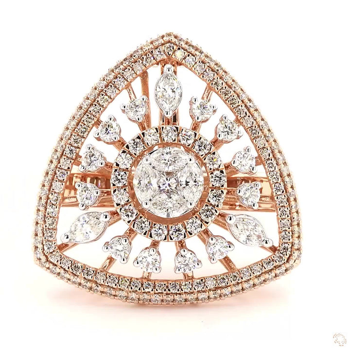 Triangle Bliss : Changeable Ring & Pendent