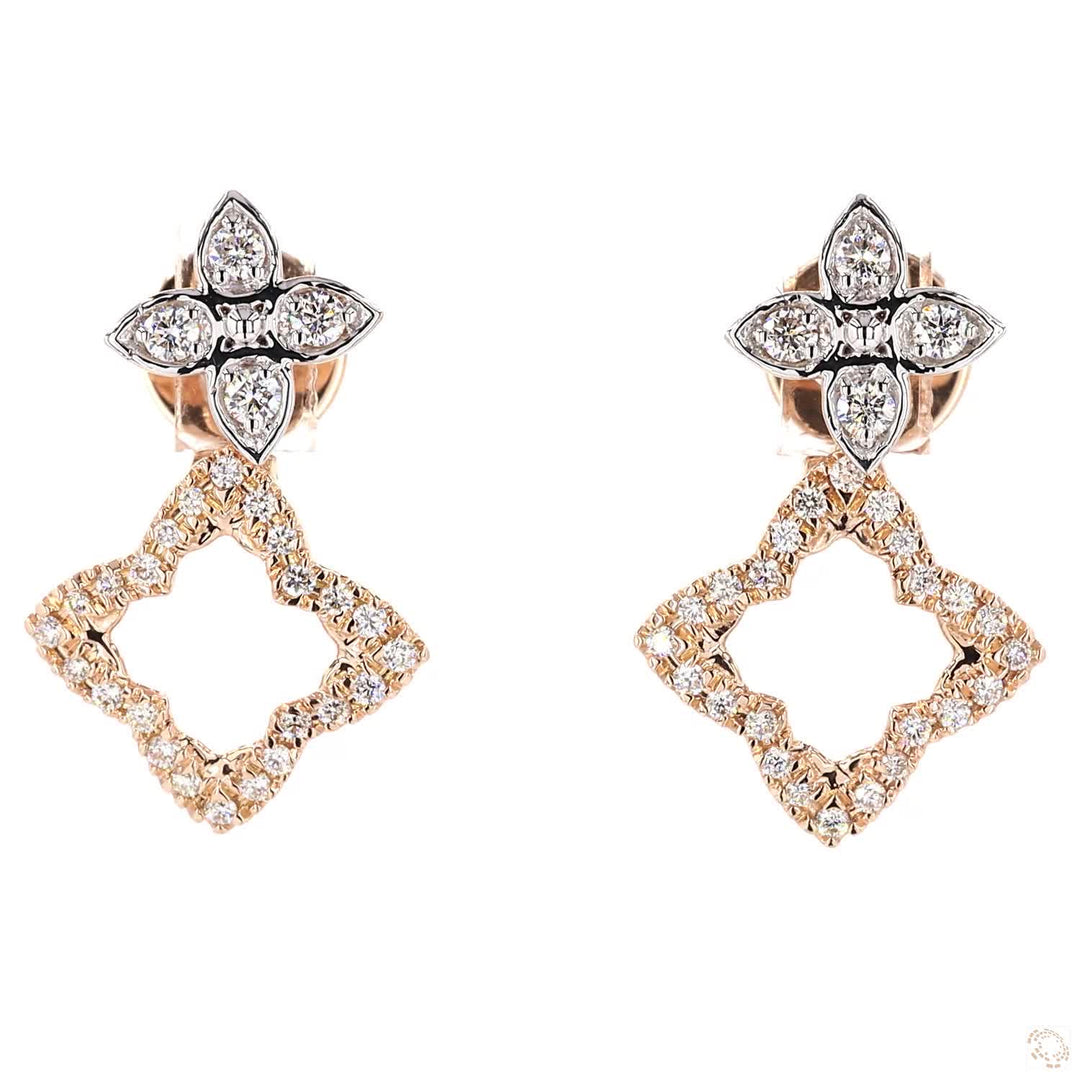 Aurora Changeable Earings: Floral Studs