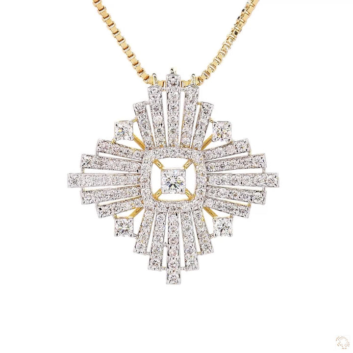 Ikat Elegance Pendant Set : Celebration of Ikat's Timelesness