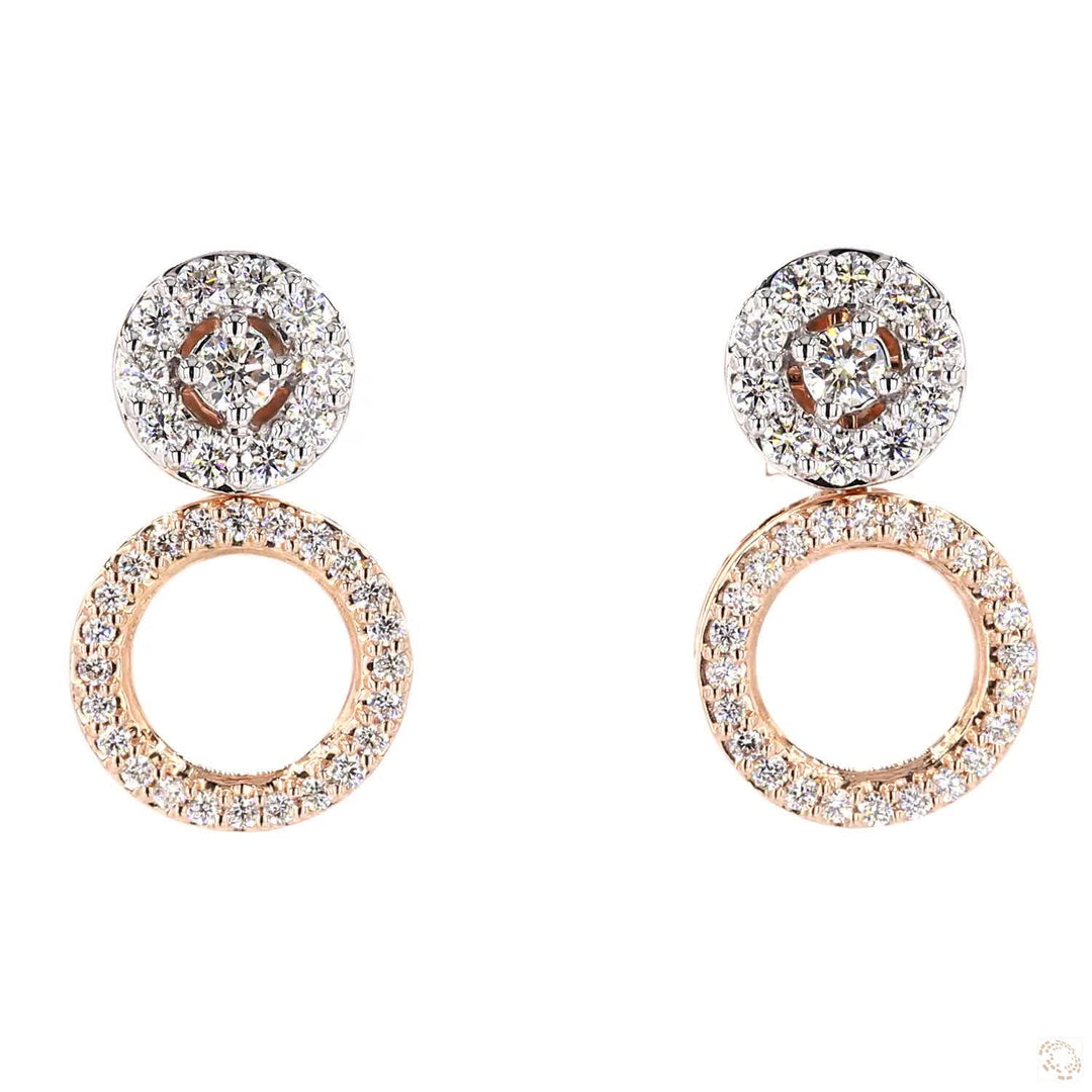 Aurora Changeable Earings: Circular Studs