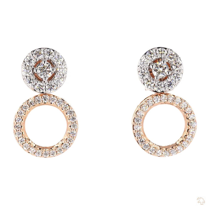 Aurora Changeable Earings: Circular Studs