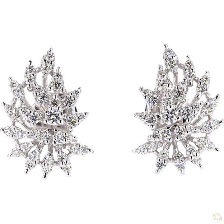 Fiori Studs : Petals of Passion