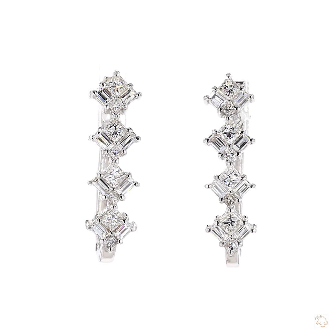 Bijou Bliss Hoops: Regal Elegance