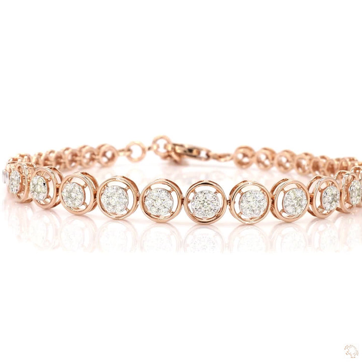 Gleaming Circle: Unbroken Radiance bracelet