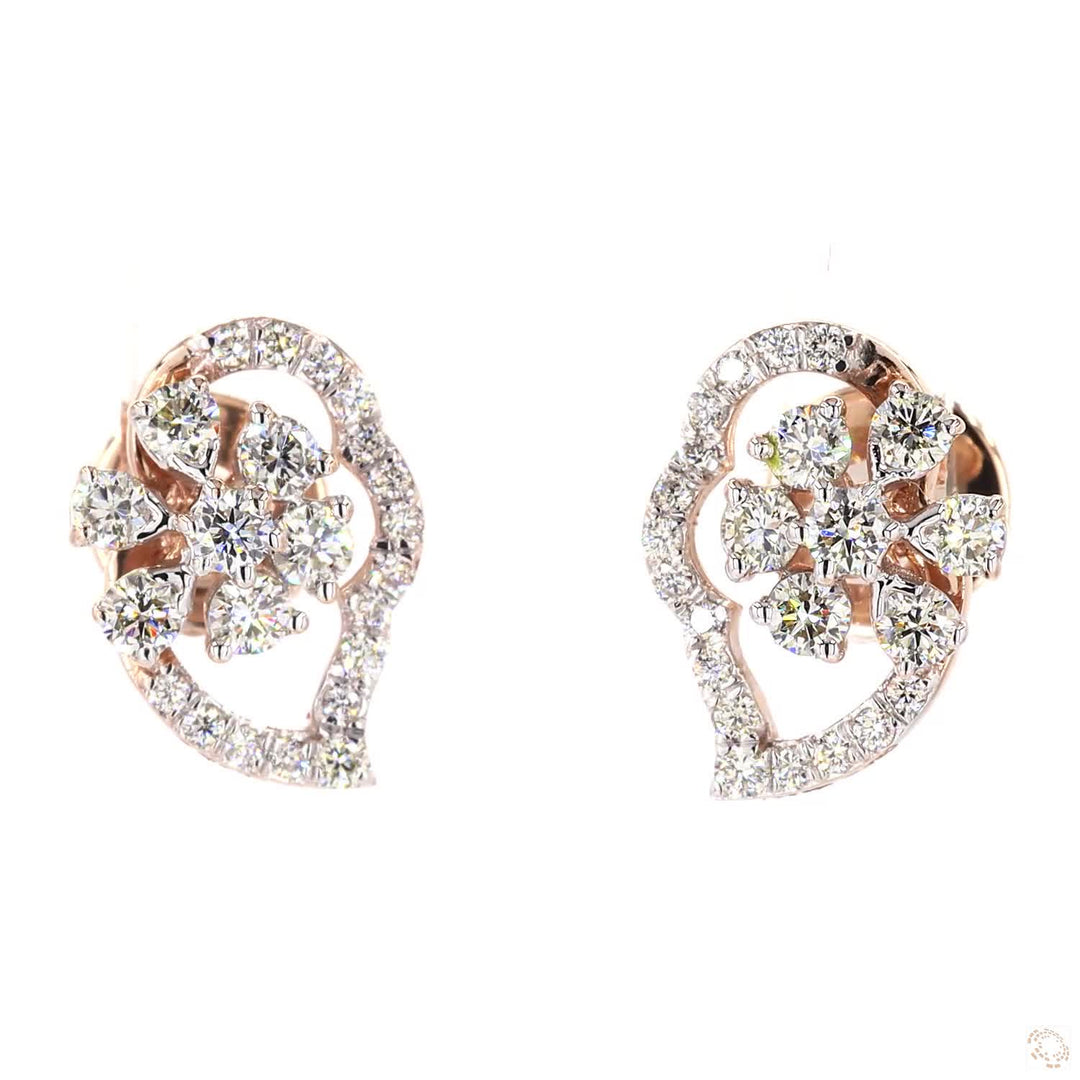 Mira Studs : Ornate Minimalism