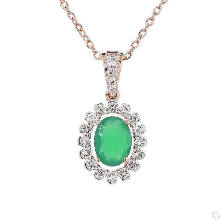 Sylvana Pendant Set : Luxury Reimagined in Green