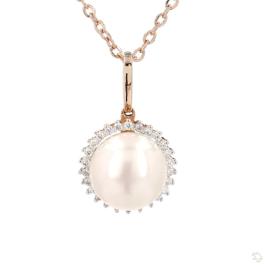 Luna Pearl Suite : Luminious Pendent set