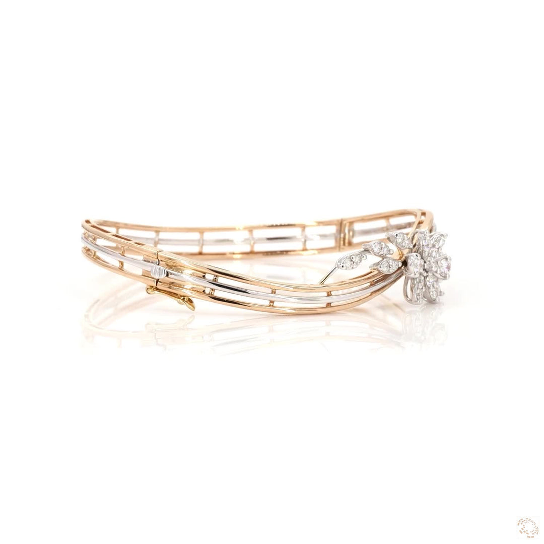 Harmony Bloom Bracelet: Blossoms in every sparkle