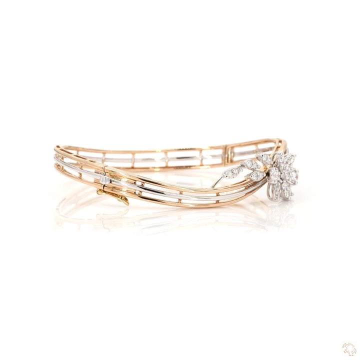 Harmony Bloom Bracelet: Blossoms in every sparkle