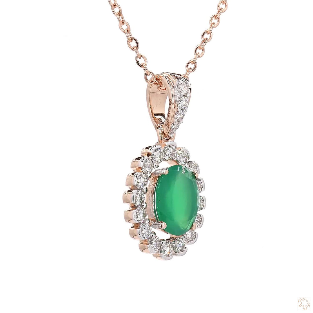 Sylvana Pendant Set : Luxury Reimagined in Green