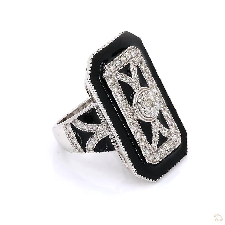 Art Deco Dream : Classic cocktail Ring