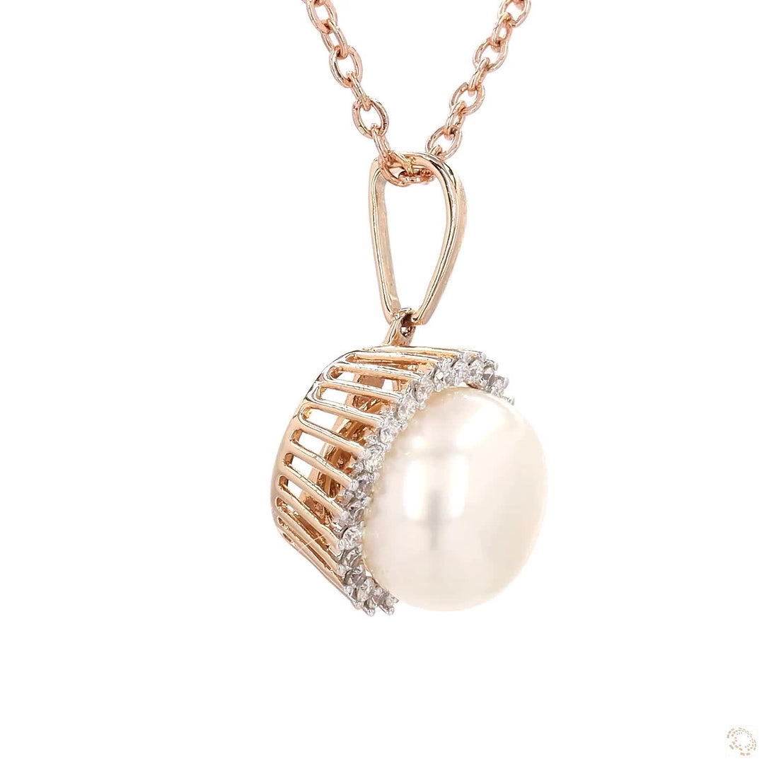 Luna Pearl Suite : Luminious Pendent set