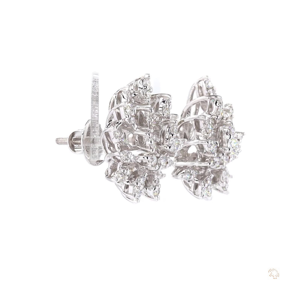 Fiori Studs : Petals of Passion