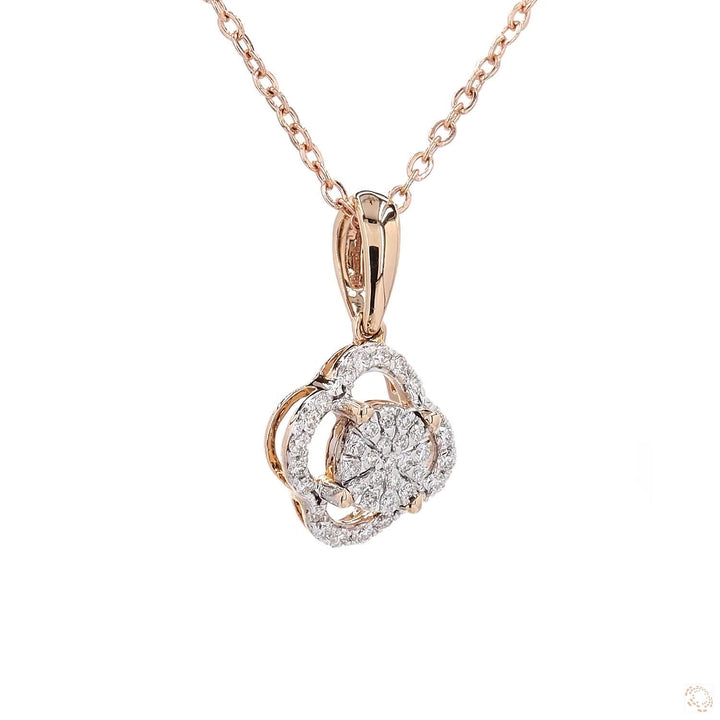 Love Bloom Pendant Set: Dainty Dreamy Elegance