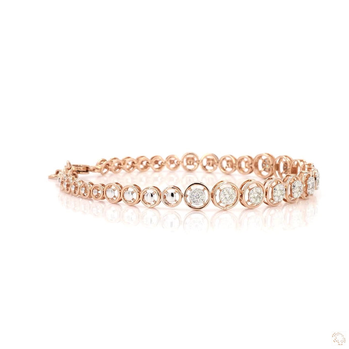 Gleaming Circle: Unbroken Radiance bracelet