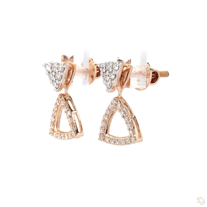 Aurora Changeable Earings: Triangular Studs