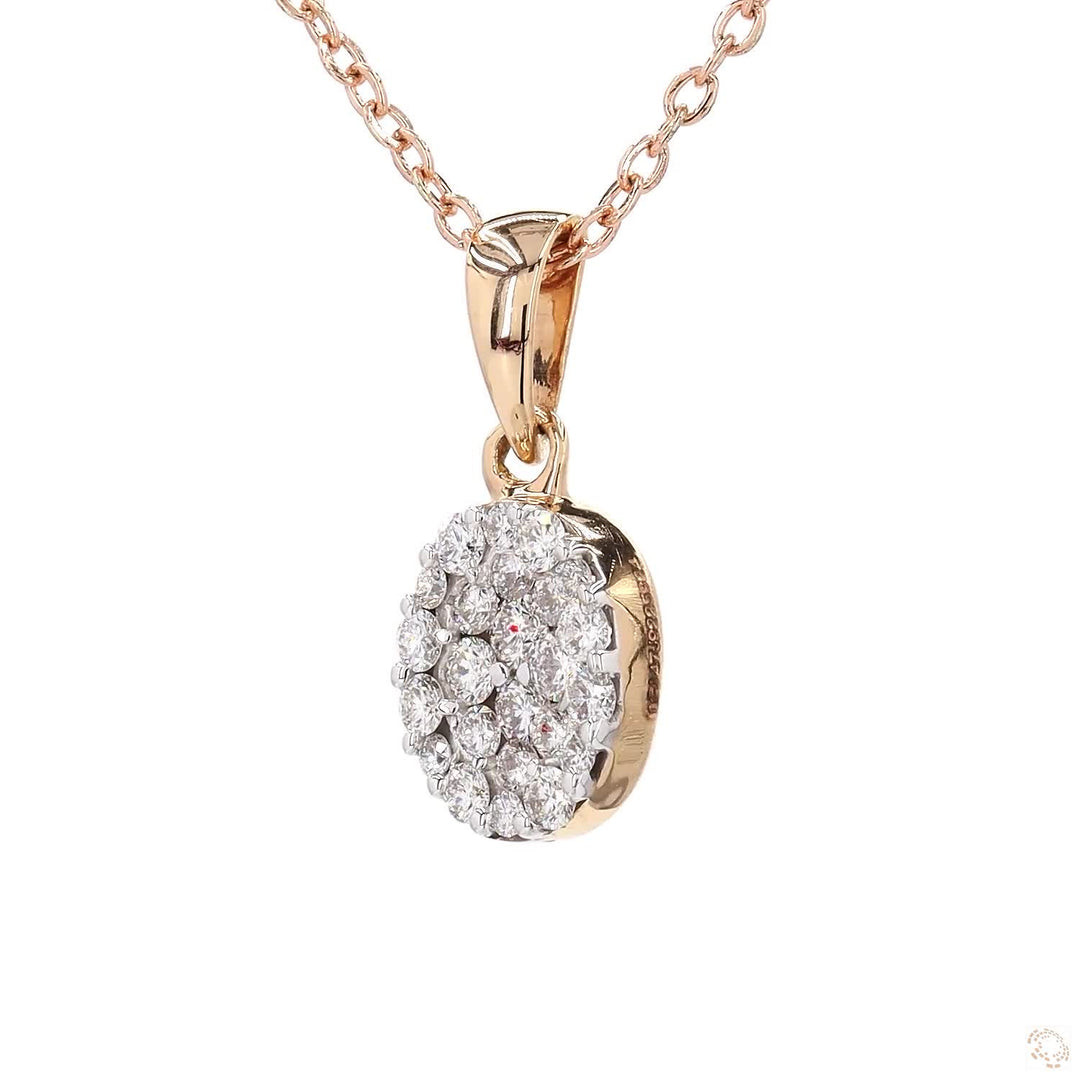 Nimbus Drops Pendant Set: Essence of Celestial Beauty