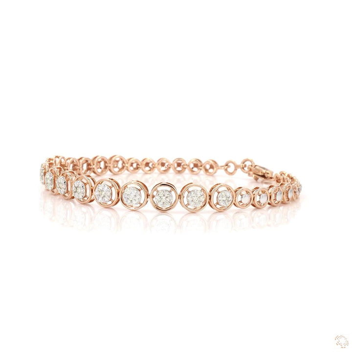 Gleaming Circle: Unbroken Radiance bracelet