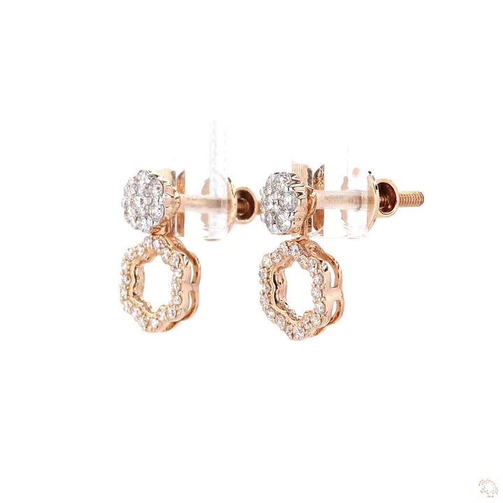 Aurora Changeable Earings: Hexa Studs