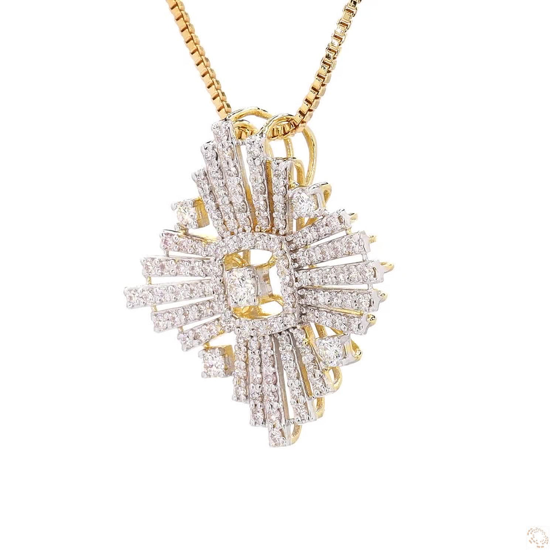 Ikat Elegance Pendant Set : Celebration of Ikat's Timelesness