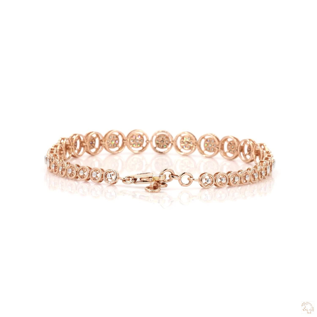 Gleaming Circle: Unbroken Radiance bracelet
