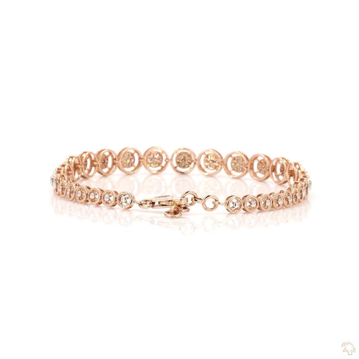 Gleaming Circle: Unbroken Radiance bracelet