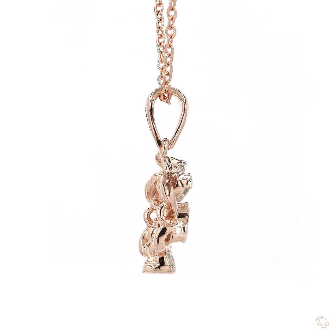 Mystical Muse Pendant Set: A Floral inspiration