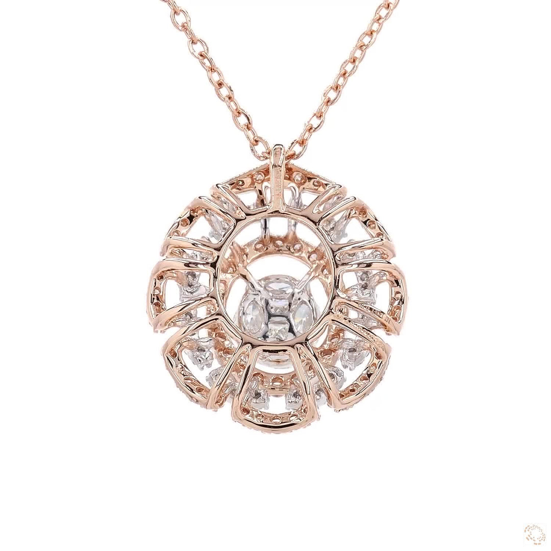 Florentine Dreams Pendant Set: Forever in Bloom