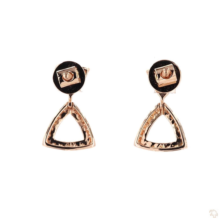 Aurora Changeable Earings: Triangular Studs