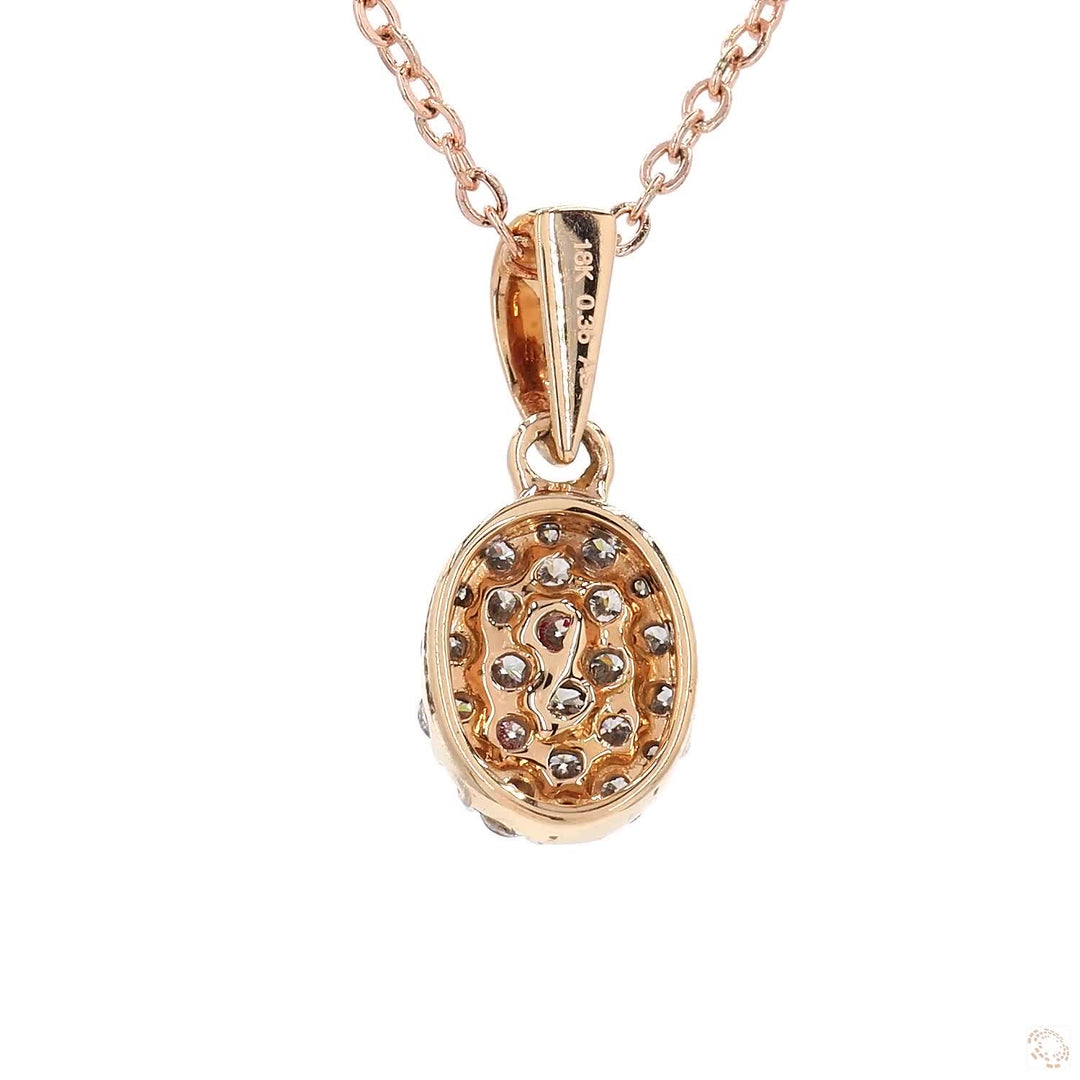 Nimbus Drops Pendant Set: Essence of Celestial Beauty