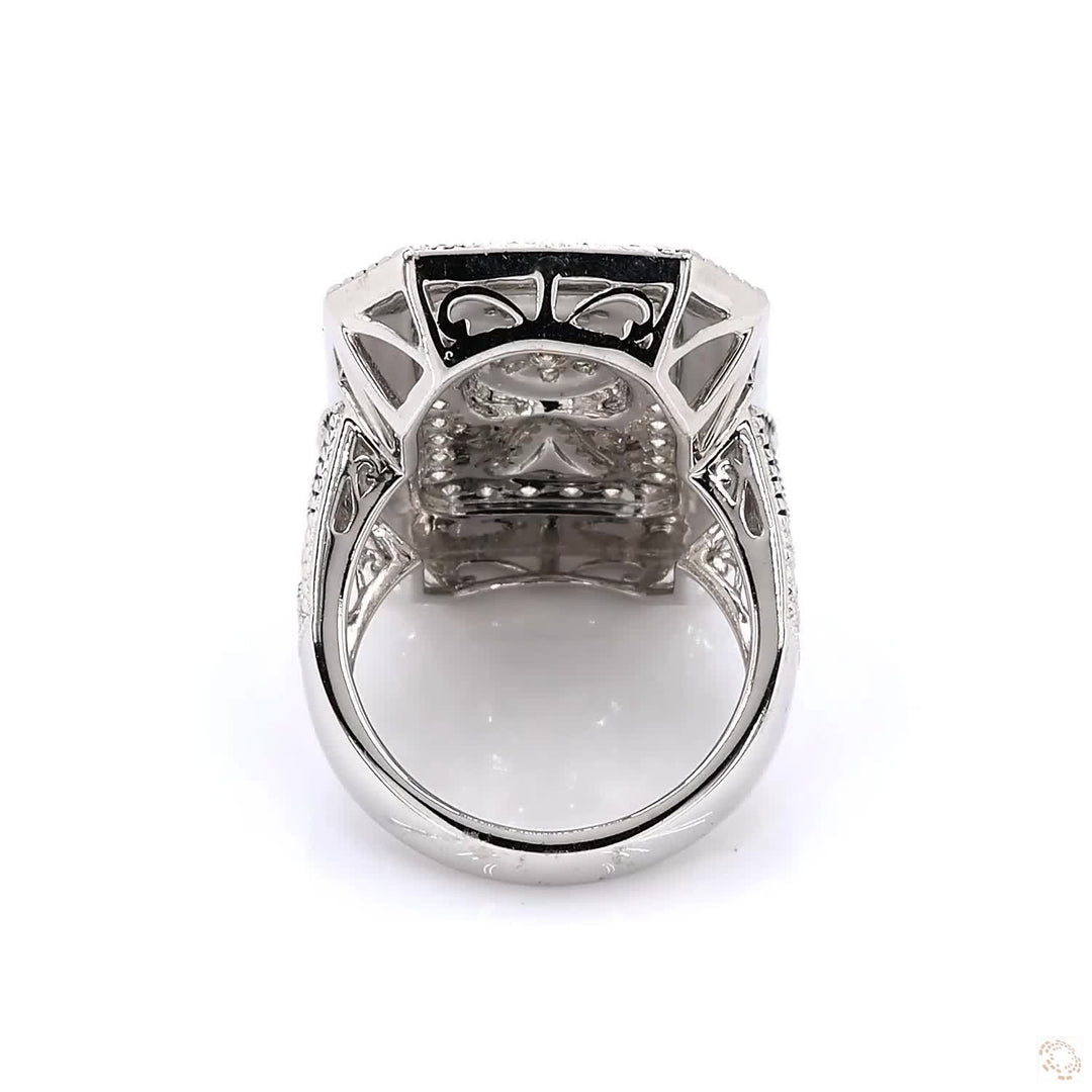 Art Deco Dream : Classic cocktail Ring