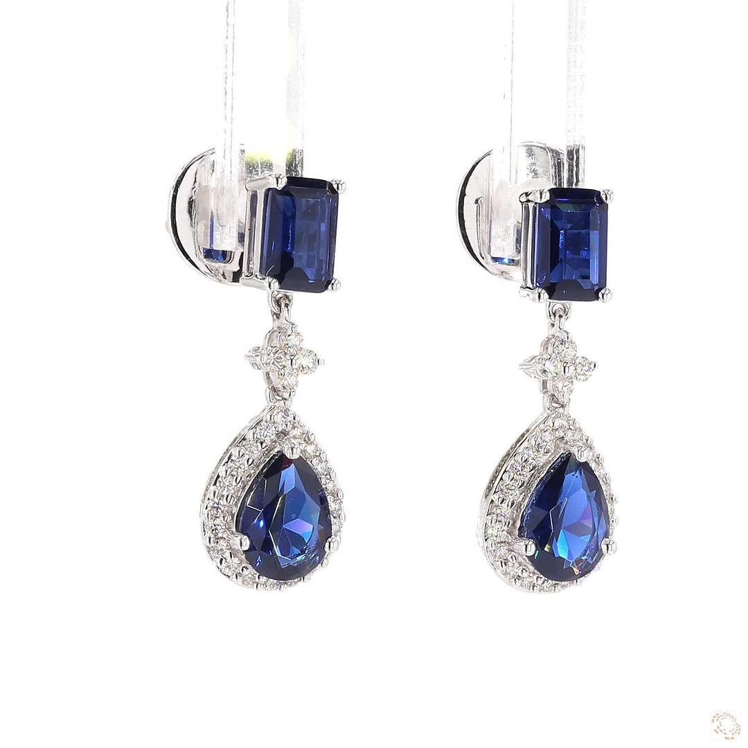 Azure Breeze Pendant Set 1 : Serenity with a touch of Blue