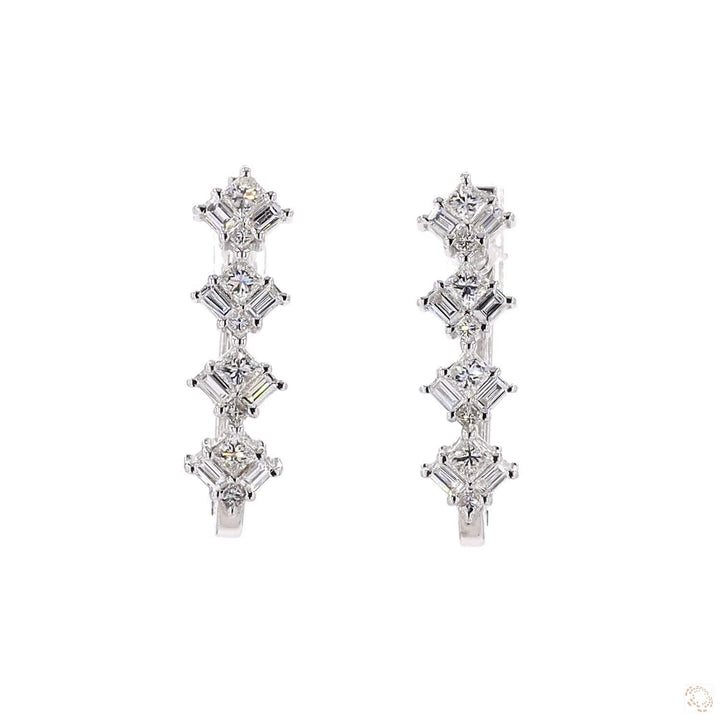 Bijou Bliss Hoops: Regal Elegance