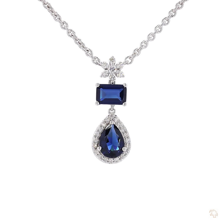 Azure Breeze Pendant Set 1 : Serenity with a touch of Blue