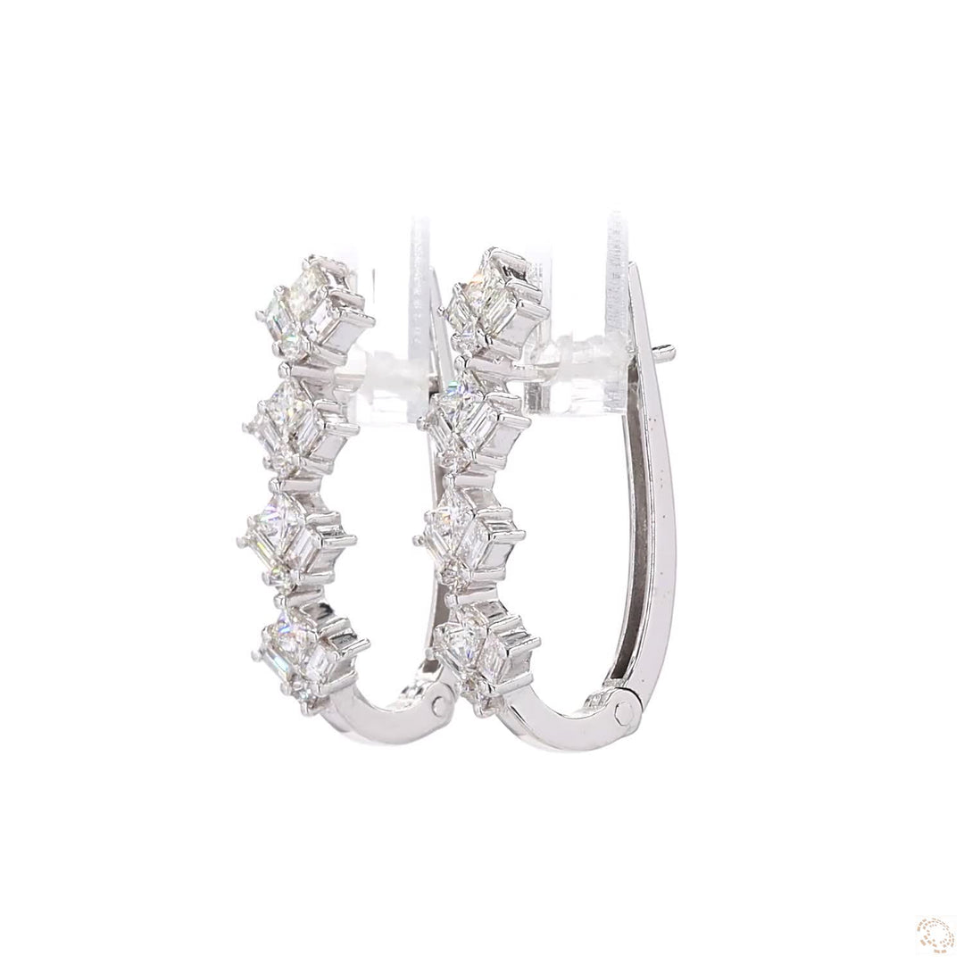 Bijou Bliss Hoops: Regal Elegance