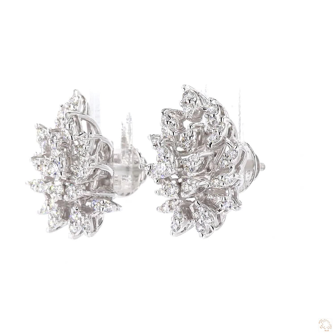 Fiori Studs : Petals of Passion